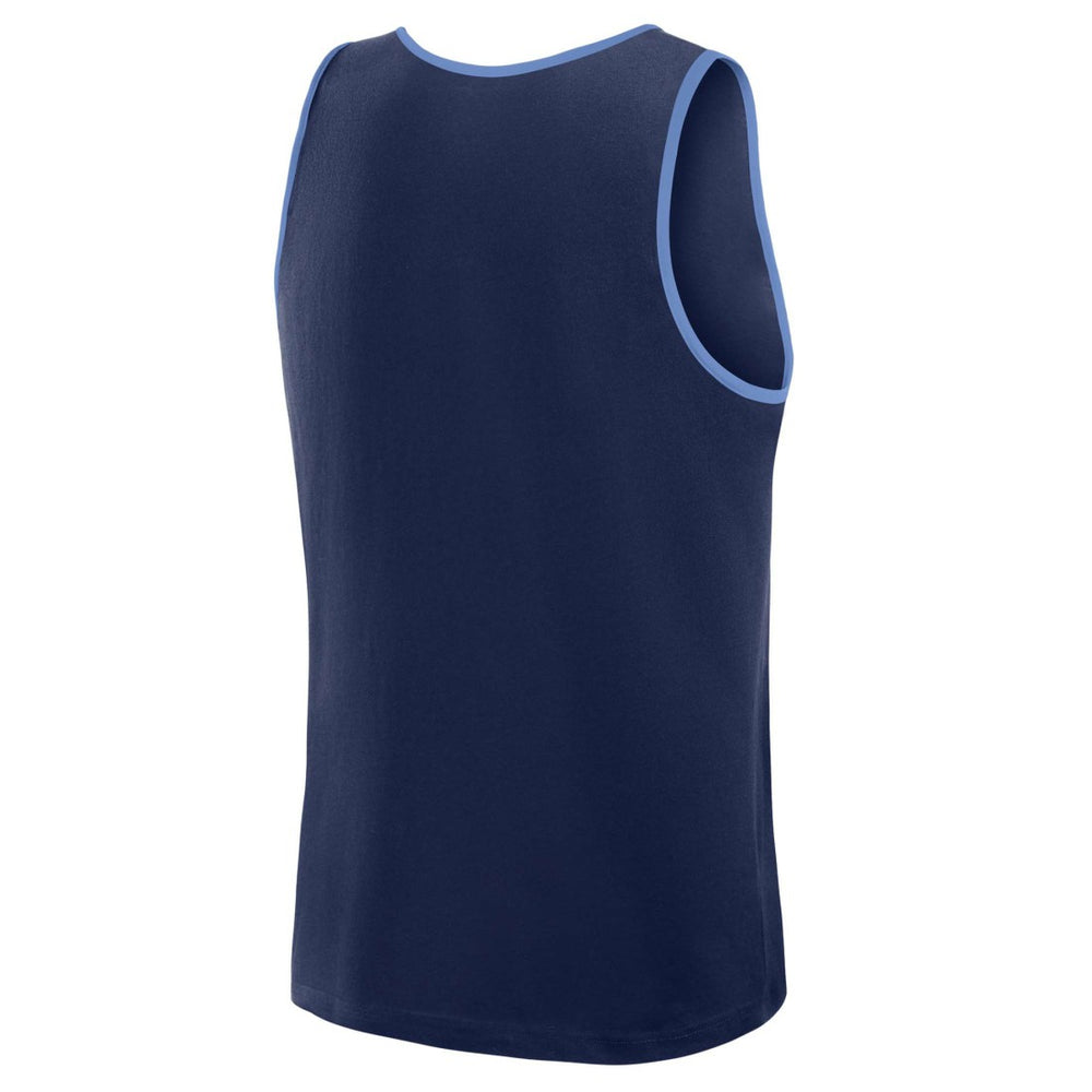 Tennessee Titans Logo Athletic Unmatched Success Tank Top - Navy - NFL