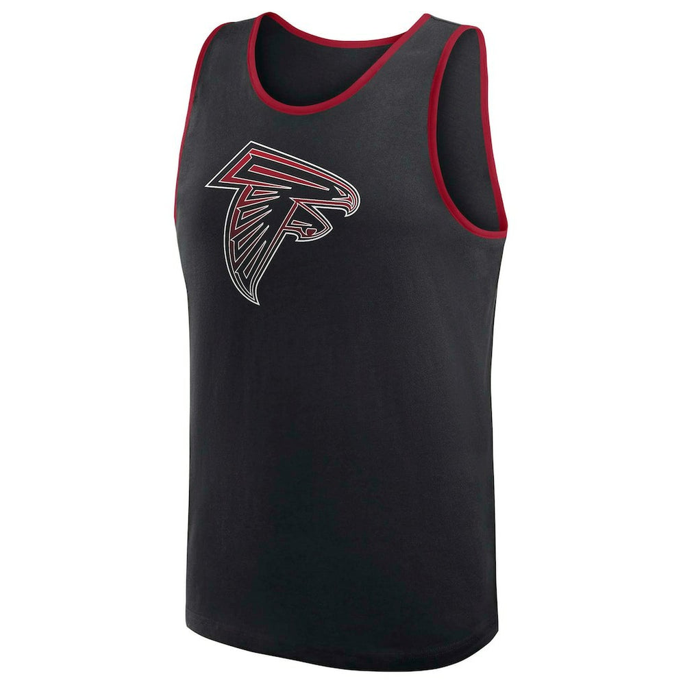 Atlanta Falcons Logo Athletic Unmatched Success Tank Top - Black - NFL