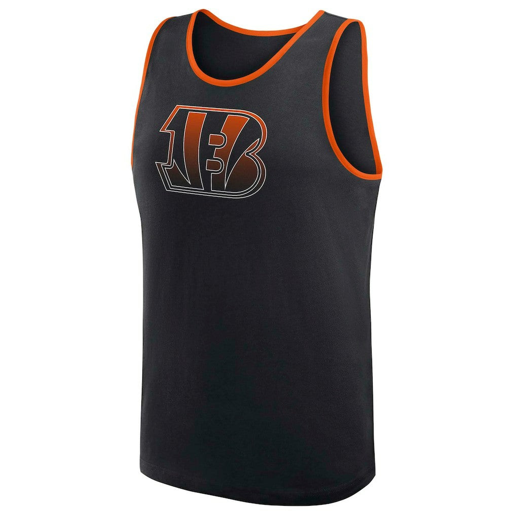 Cincinnati Bengals Logo Athletic Unmatched Success Tank Top - Black - NFL