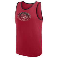 San Francisco 49ers Logo Athletic Unmatched Success Tank Top - Scarlet - NFL