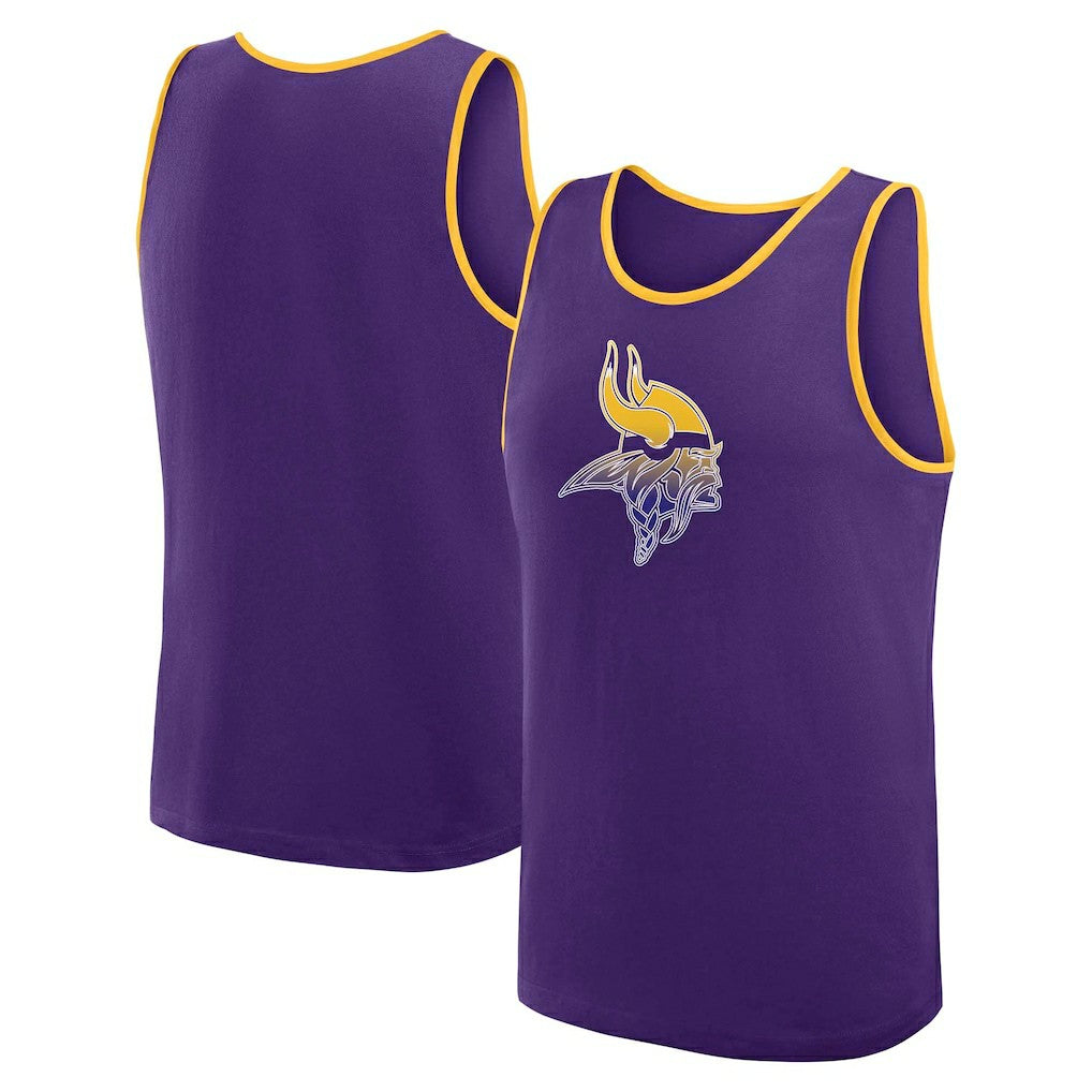 Minnesota Vikings Logo Athletic Unmatched Success Tank Top - Purple - NFL