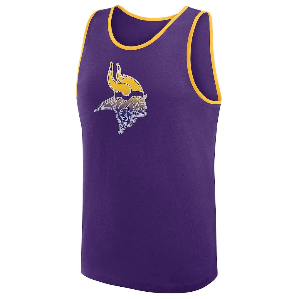 Minnesota Vikings Logo Athletic Unmatched Success Tank Top - Purple - NFL