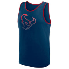 Houston Texans Logo Athletic Unmatched Success Tank Top - Navy - NFL