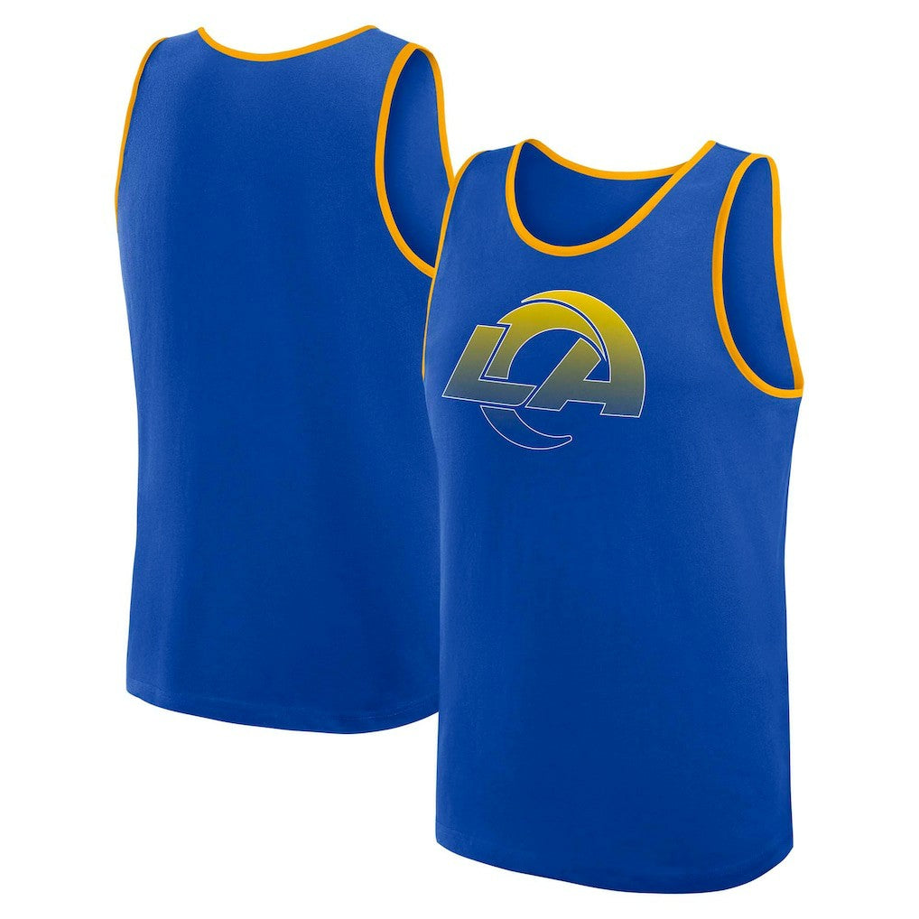 Los Angeles Rams Logo Athletic Unmatched Success Tank Top - Royal - NFL