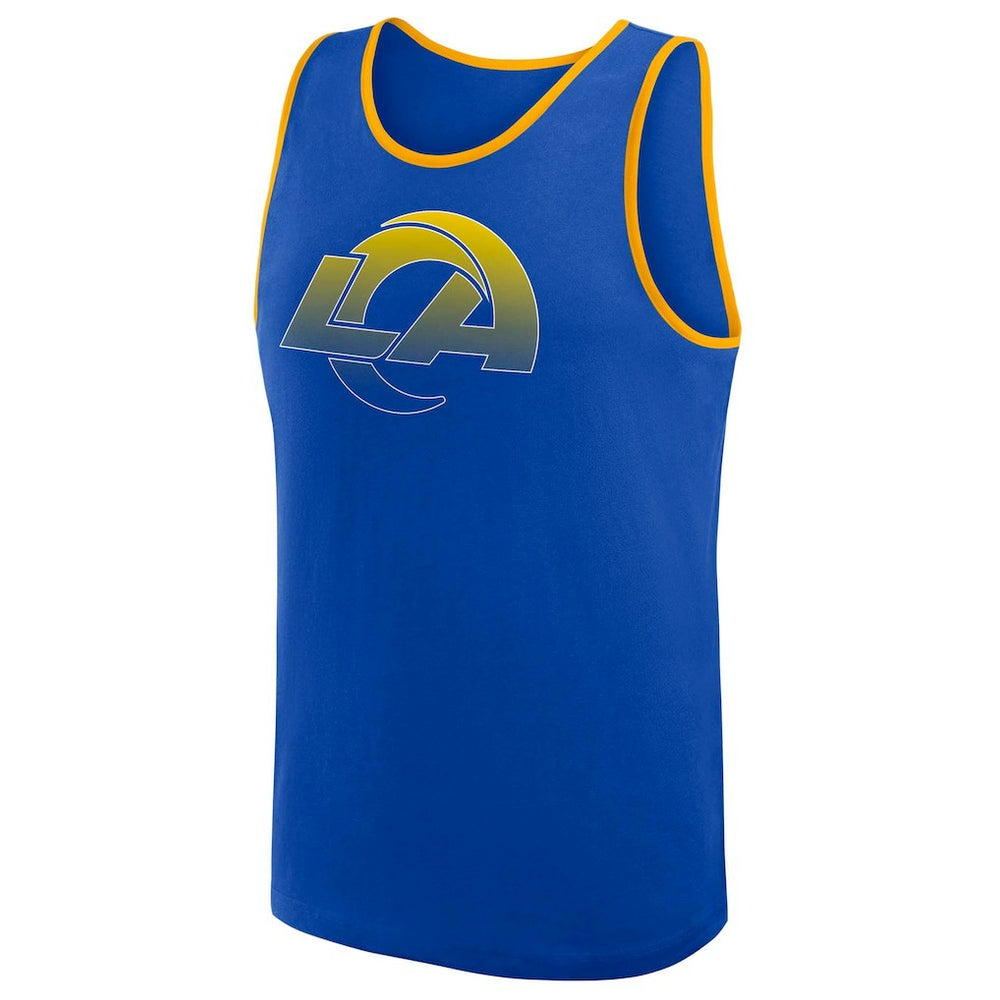 Los Angeles Rams Logo Athletic Unmatched Success Tank Top - Royal - NFL