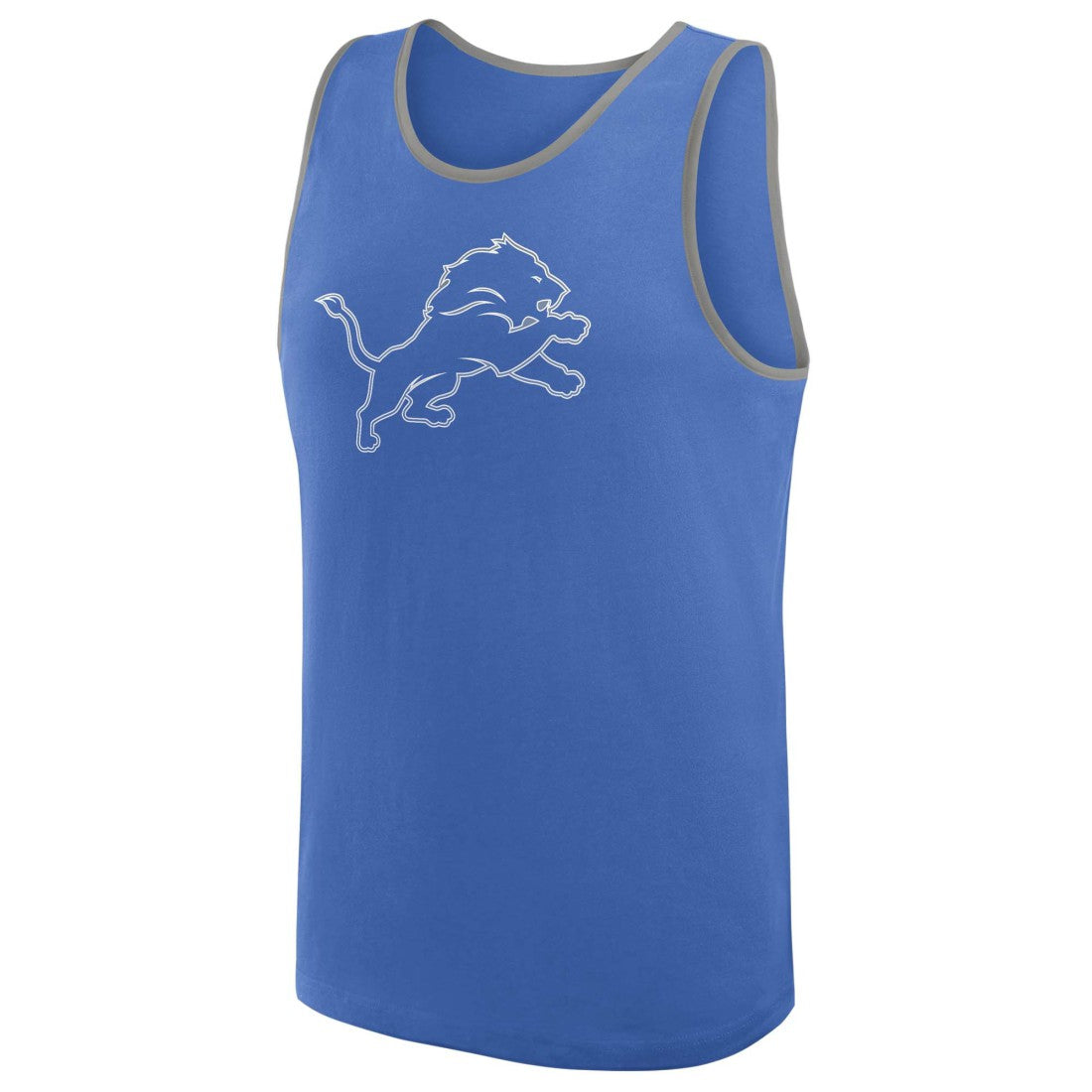 Detroit Lions Logo Athletic Unmatched Success Tank Top - Blue - NFL