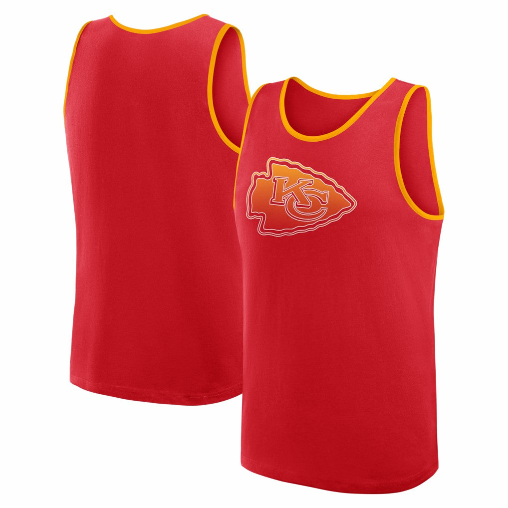 Kansas City Chiefs Logo Athletic Unmatched Success Tank Top - Red - NFL