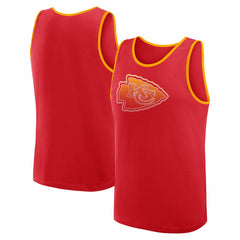 Kansas City Chiefs Logo Athletic Unmatched Success Tank Top - Red - NFL
