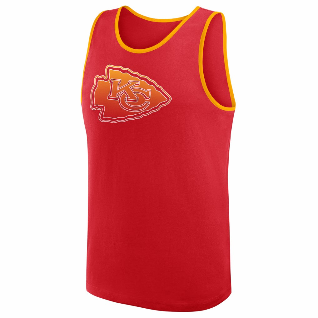 Kansas City Chiefs Logo Athletic Unmatched Success Tank Top - Red - NFL