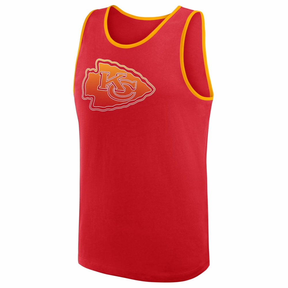 Kansas City Chiefs Logo Athletic Unmatched Success Tank Top - Red - NFL