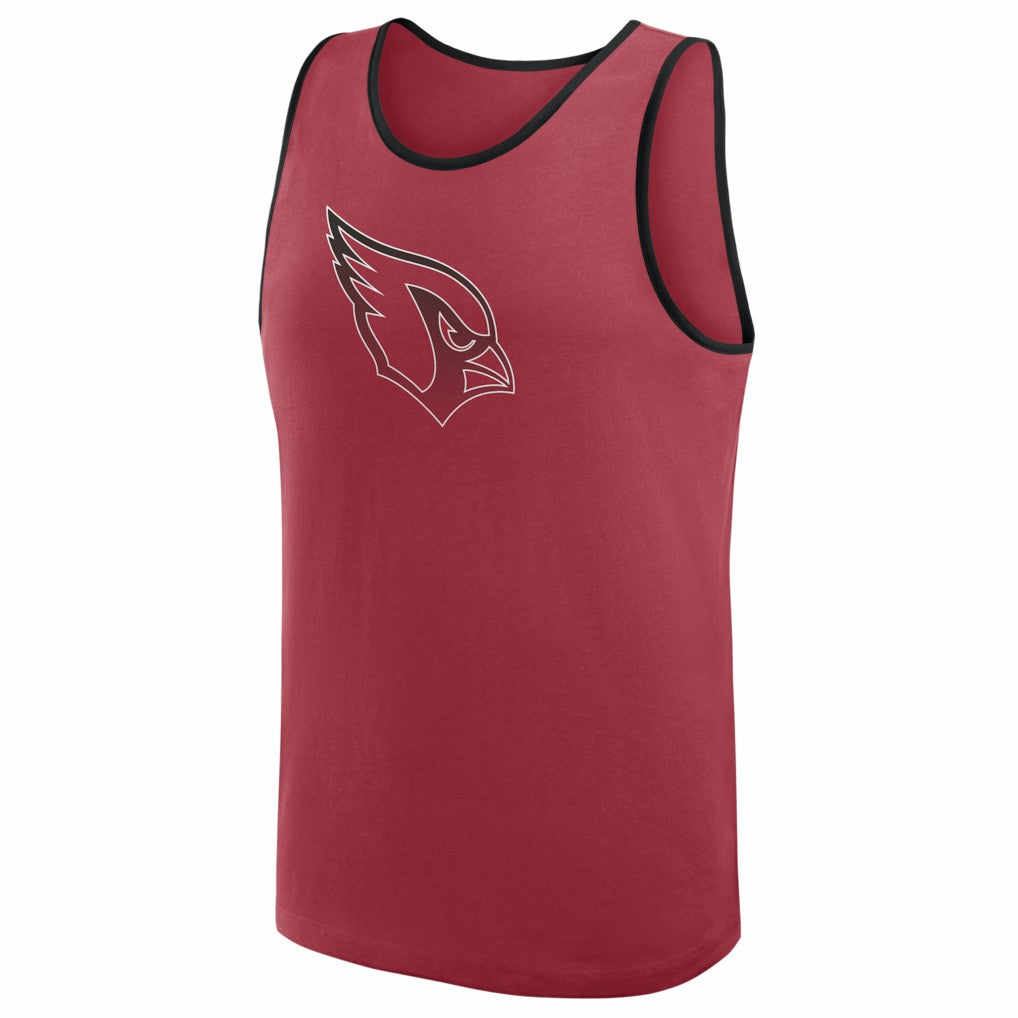 Arizona Cardinals Logo Athletic Unmatched Success Tank Top - Cardinal - NFL