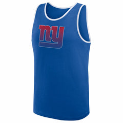 New York Giants Logo Athletic Unmatched Success Tank Top - Royal - NFL