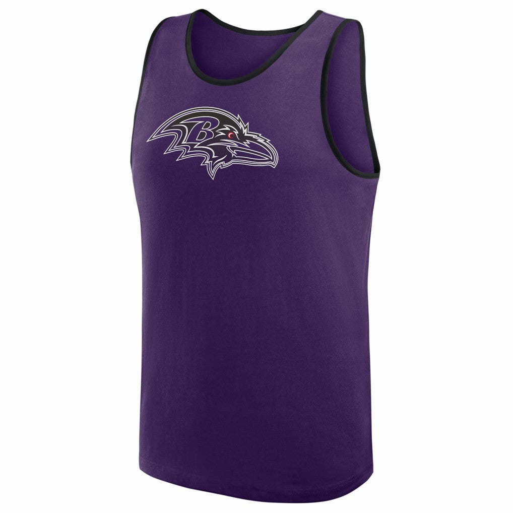 Baltimore Ravens Logo Athletic Unmatched Success Tank Top - Purple - NFL
