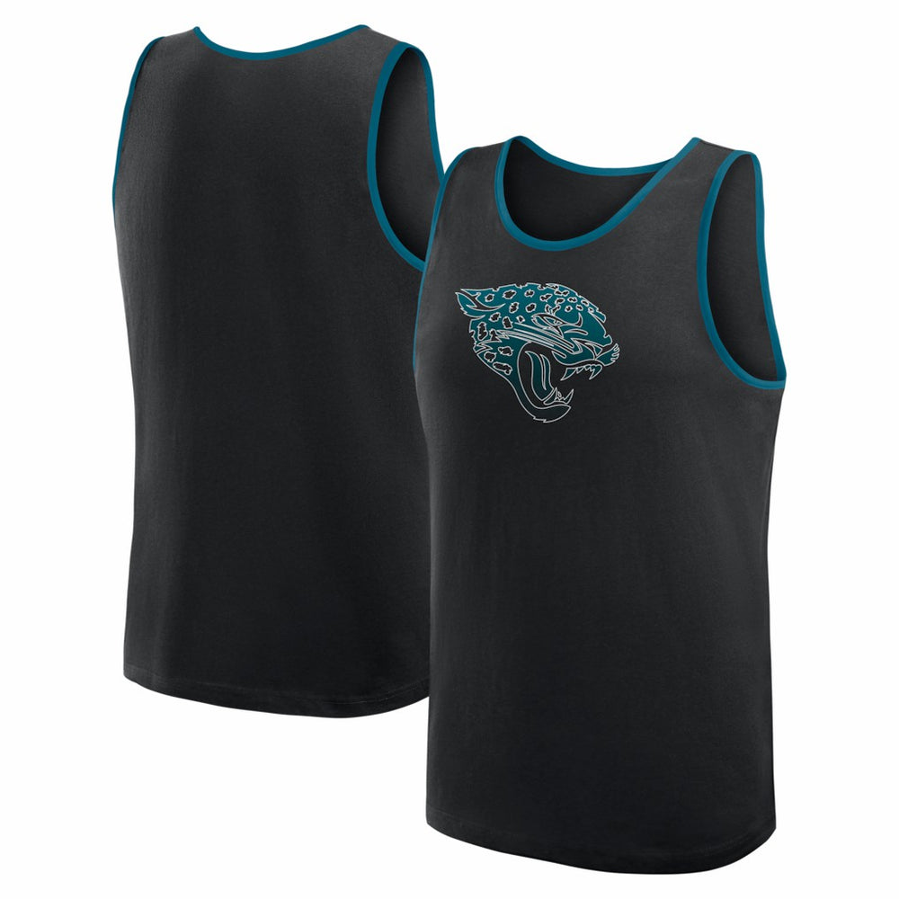 Jacksonville Jaguars Logo Athletic Unmatched Success Tank Top - Black - NFL