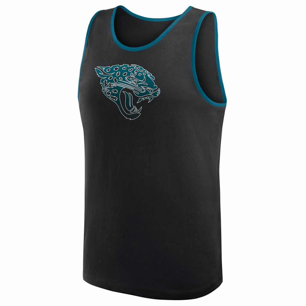 Jacksonville Jaguars Logo Athletic Unmatched Success Tank Top - Black - NFL