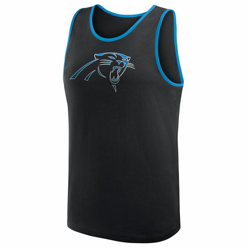 Carolina Panthers Logo Athletic Unmatched Success Tank Top - Black - NFL