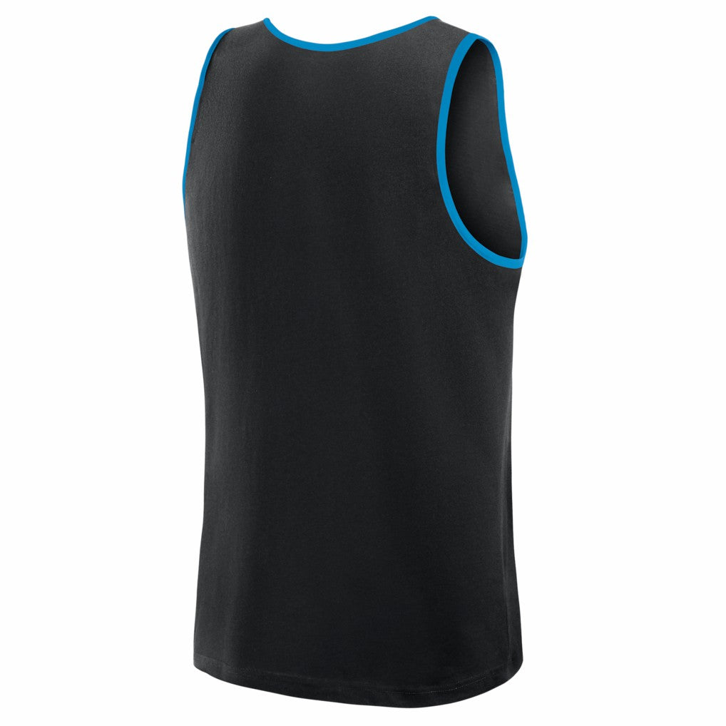 Carolina Panthers Logo Athletic Unmatched Success Tank Top - Black - NFL