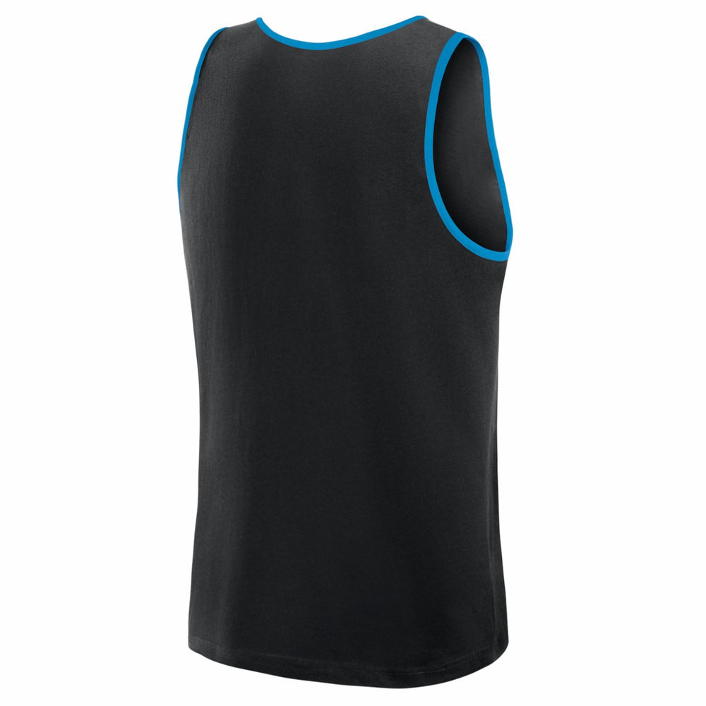 Carolina Panthers Logo Athletic Unmatched Success Tank Top - Black - NFL