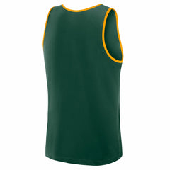 Green Bay Packers Logo Athletic Unmatched Success Tank Top - Green - NFL