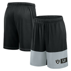 Las Vegas Raiders Logo Athletic Best of the Best Shorts - Black - NFL