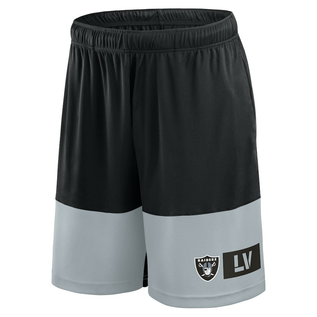 Las Vegas Raiders Logo Athletic Best of the Best Shorts - Black - NFL