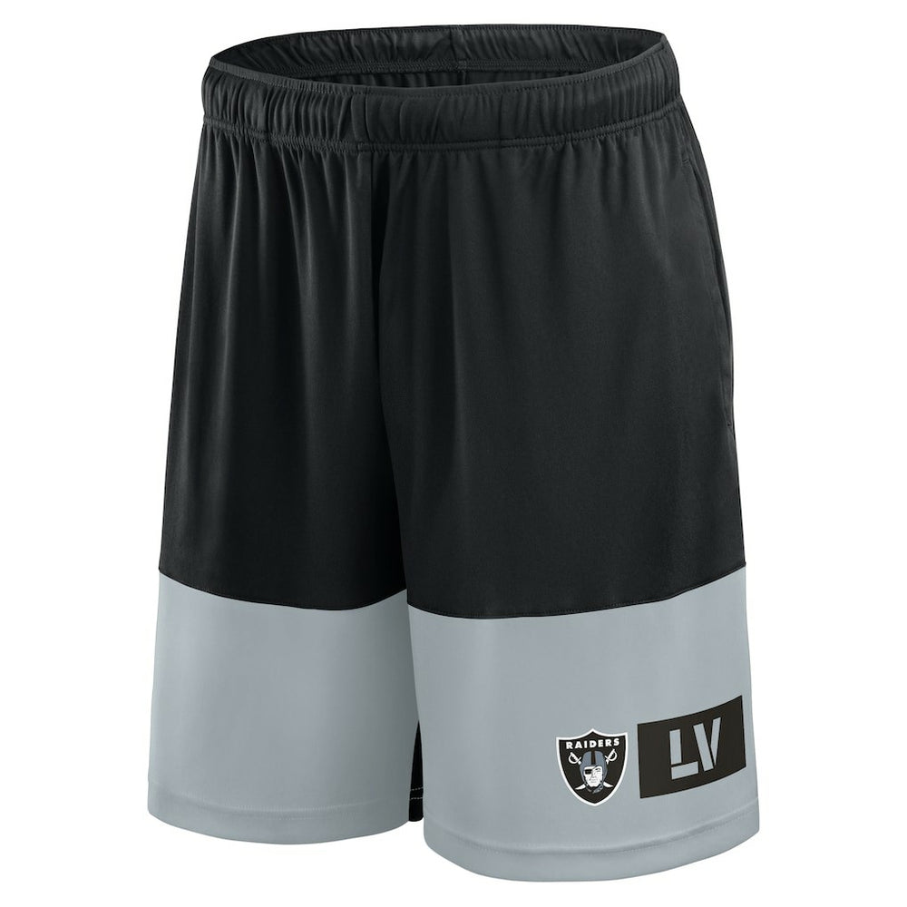 Las Vegas Raiders Logo Athletic Best of the Best Shorts - Black - NFL