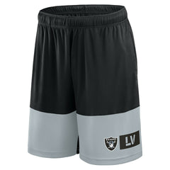 Las Vegas Raiders Logo Athletic Best of the Best Shorts - Black - NFL