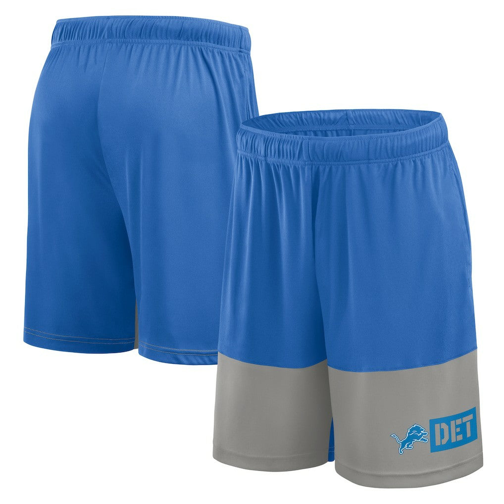 Detroit Lions Logo Athletic Best of the Best Shorts - Blue - NFL