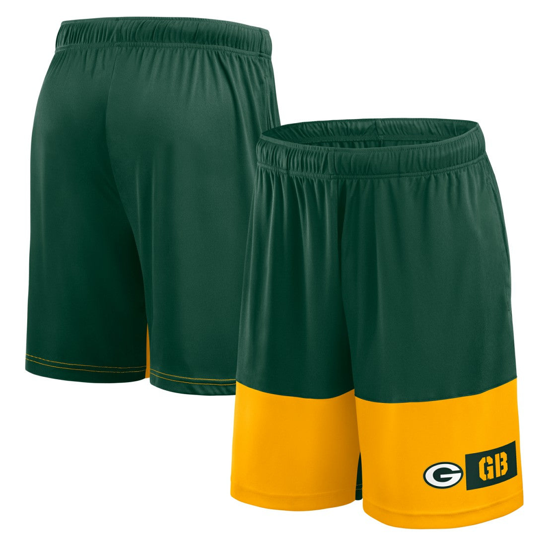 Green Bay Packers Logo Athletic Best of the Best Shorts - Green - NFL
