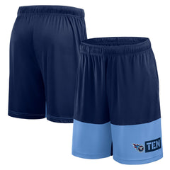 Tennessee Titans Logo Athletic Best of the Best Shorts - Navy - NFL