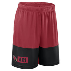 Arizona Cardinals Logo Athletic Best of the Best Shorts - Cardinal - NFL