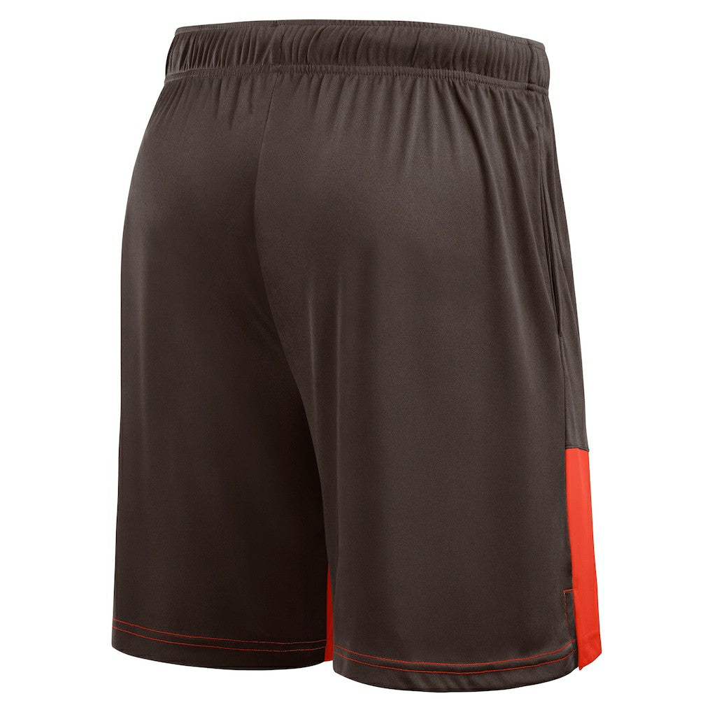 Cleveland Browns Logo Athletic Best of the Best Shorts - Brown - NFL