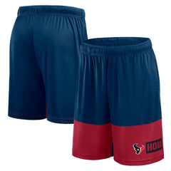 Houston Texans Logo Athletic Best of the Best Shorts - Navy - NFL