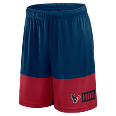 Houston Texans Logo Athletic Best of the Best Shorts - Navy - NFL