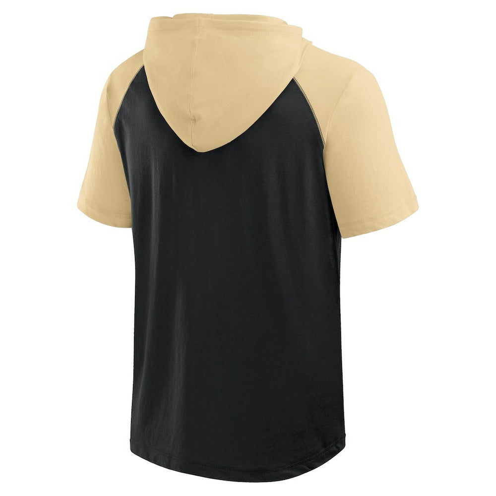 New Orleans Saints Logo Athletic Prime Hoodie T-Shirt - Black - NFL