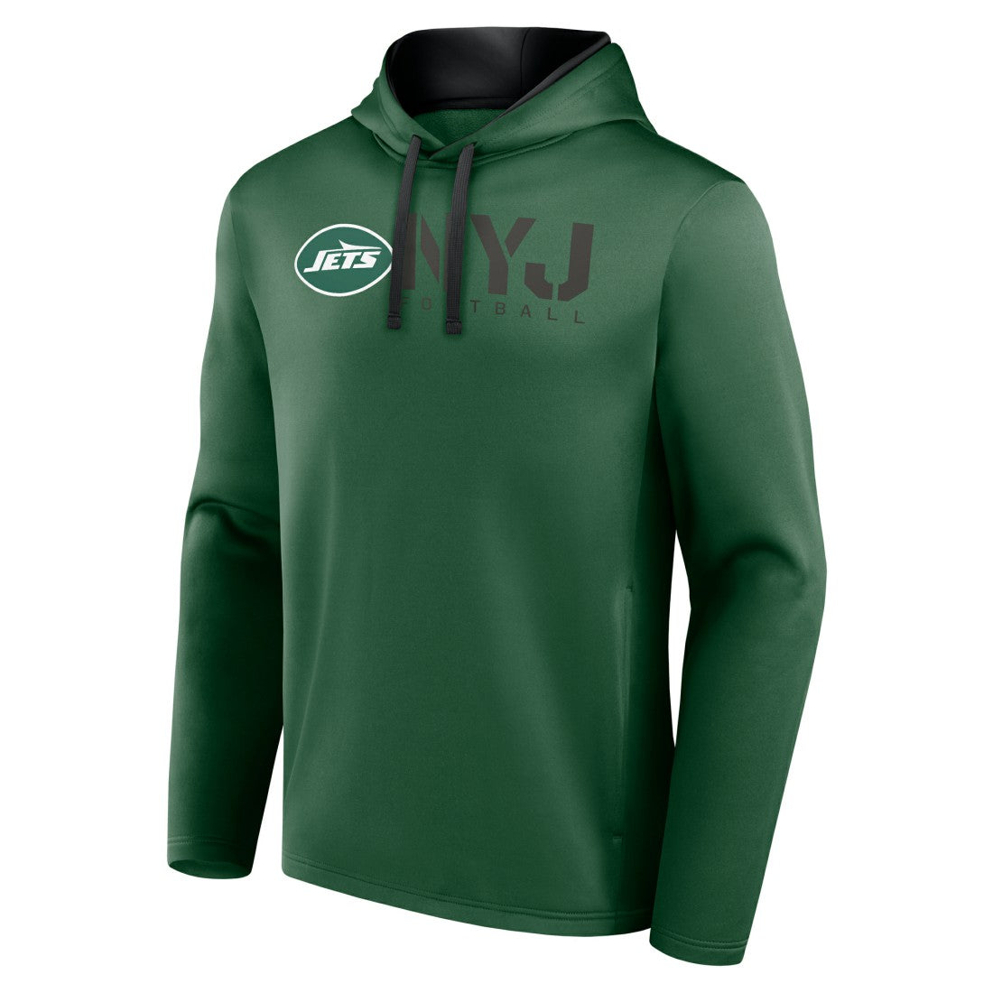 New York Jets Logo Athletic Head Start Pullover Hoodie - Green - NFL