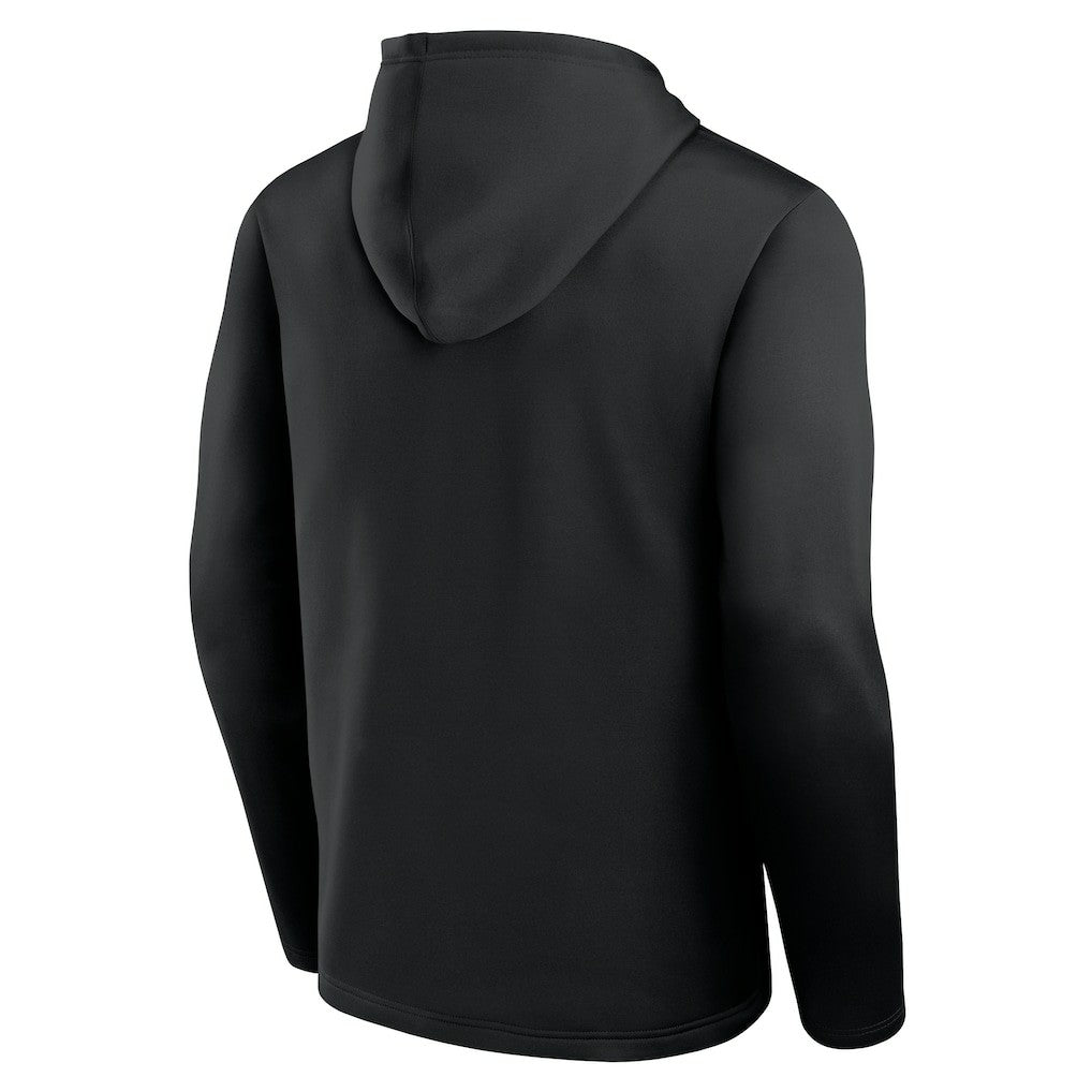 Jacksonville Jaguars Logo Athletic Head Start Pullover Hoodie - Black - NFL