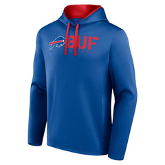 Buffalo Bills Logo Athletic Head Start Pullover Hoodie - Royal - NFL