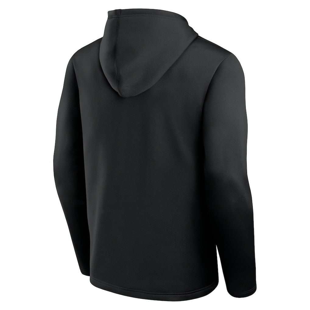 Las Vegas Raiders Logo Athletic Head Start Pullover Hoodie - Black - NFL