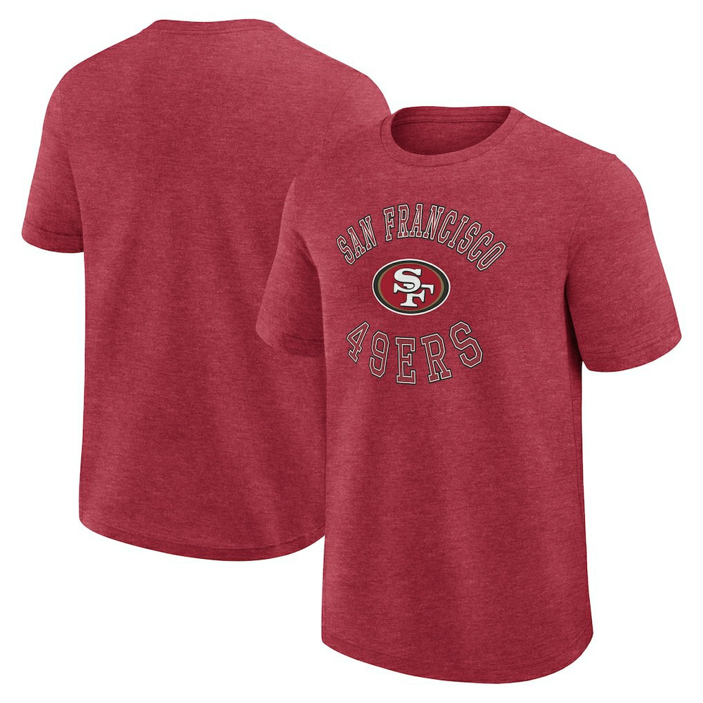 San Francisco 49ers Logo Athletic Success T-Shirt - Scarlet - NFL