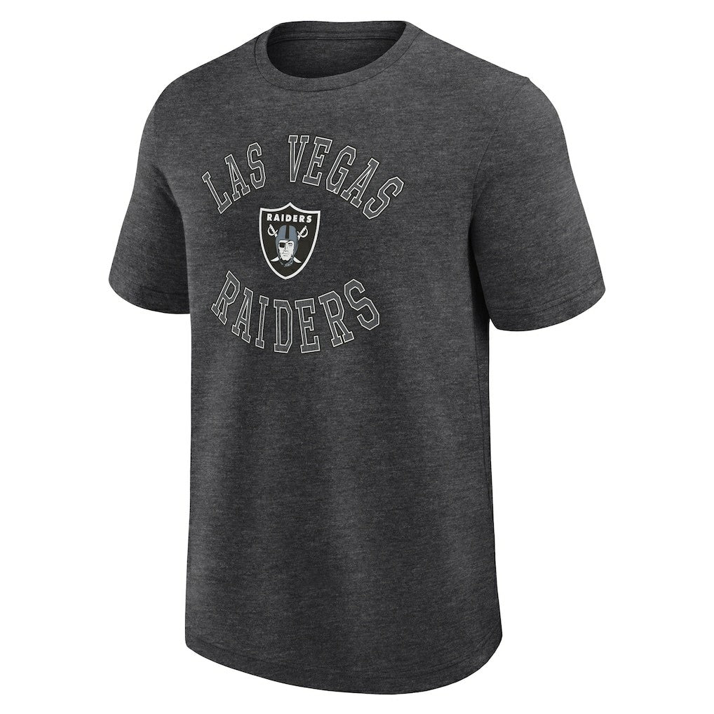 Las Vegas Raiders Logo Athletic Success T-Shirt - Heather Charcoal - NFL
