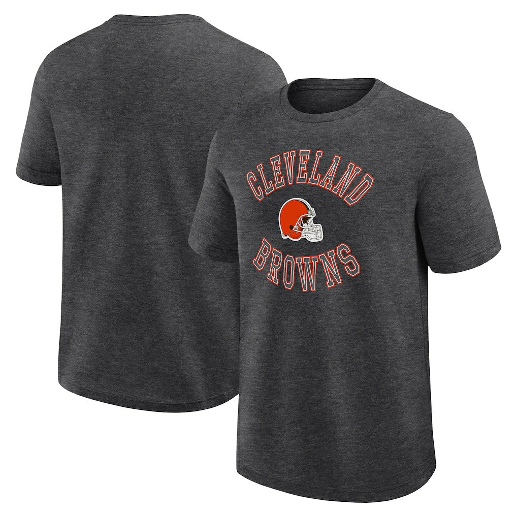 Cleveland Browns Logo Athletic Success T-Shirt - Heather Charcoal - NFL