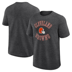 Cleveland Browns Logo Athletic Success T-Shirt - Heather Charcoal - NFL