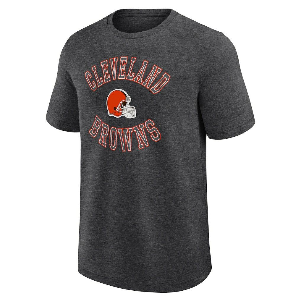 Cleveland Browns Logo Athletic Success T-Shirt - Heather Charcoal - NFL