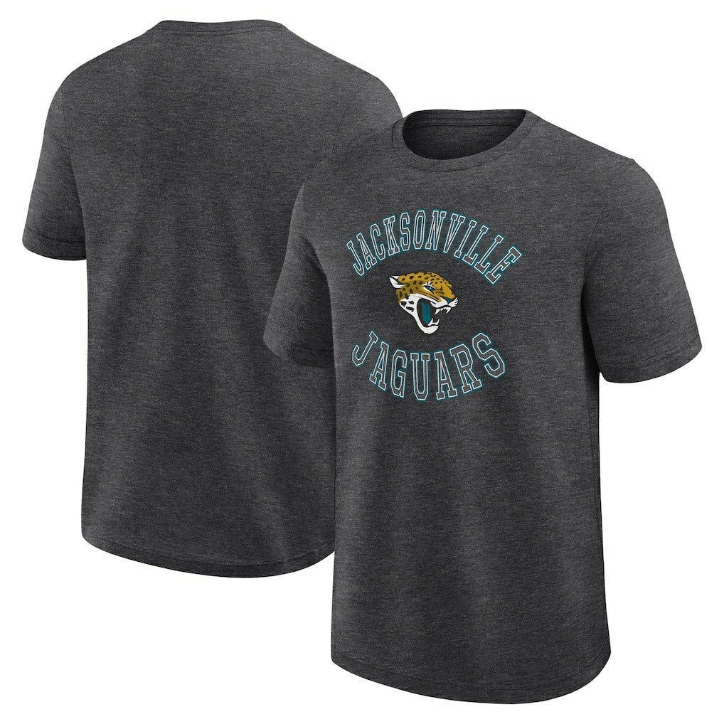 Jacksonville Jaguars Logo Athletic Success T-Shirt - Heather Charcoal - NFL