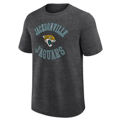 Jacksonville Jaguars Logo Athletic Success T-Shirt - Heather Charcoal - NFL