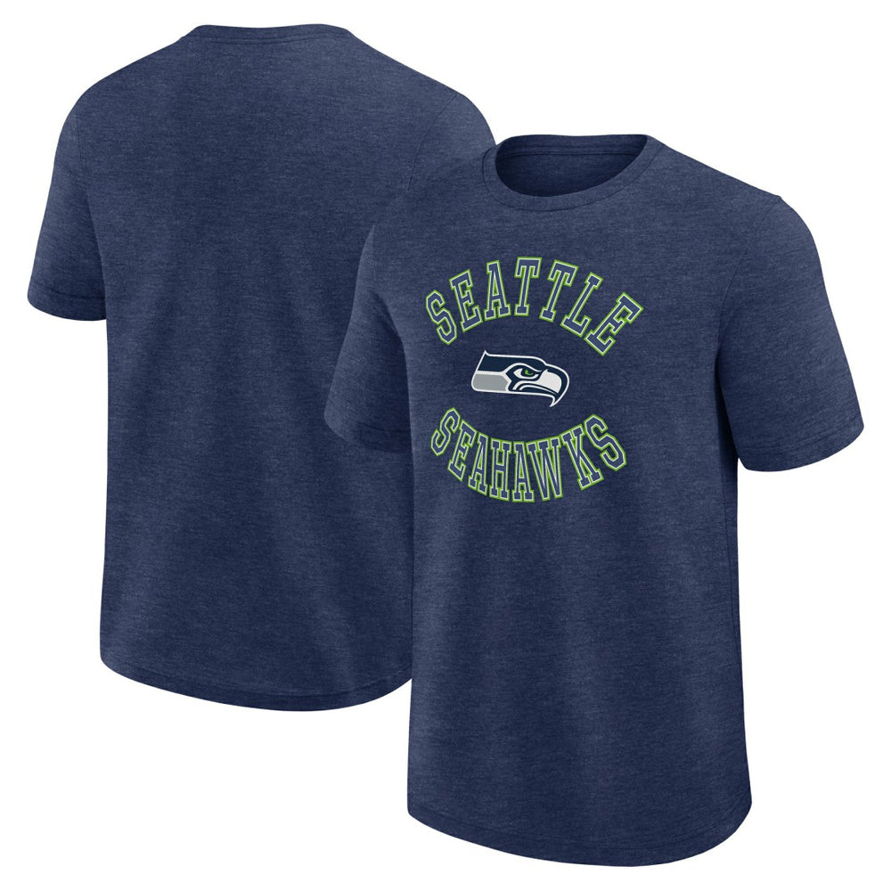 Seattle Seahawks Logo Athletic Success T-Shirt - College Navy - NFL