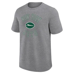 New York Jets Logo Athletic Success T-Shirt - Heather Gray - NFL