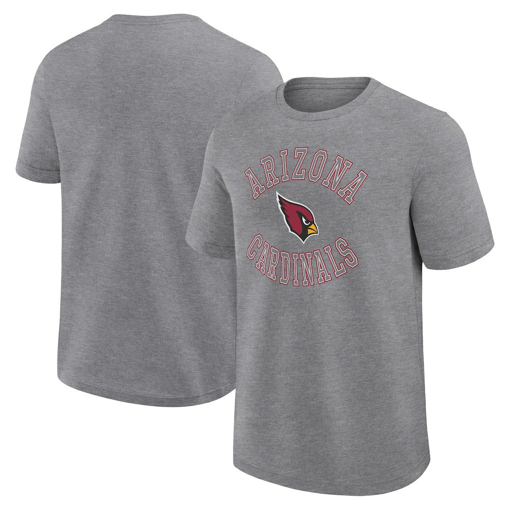 Arizona Cardinals Logo Athletic Success T-Shirt - Heather Gray - NFL