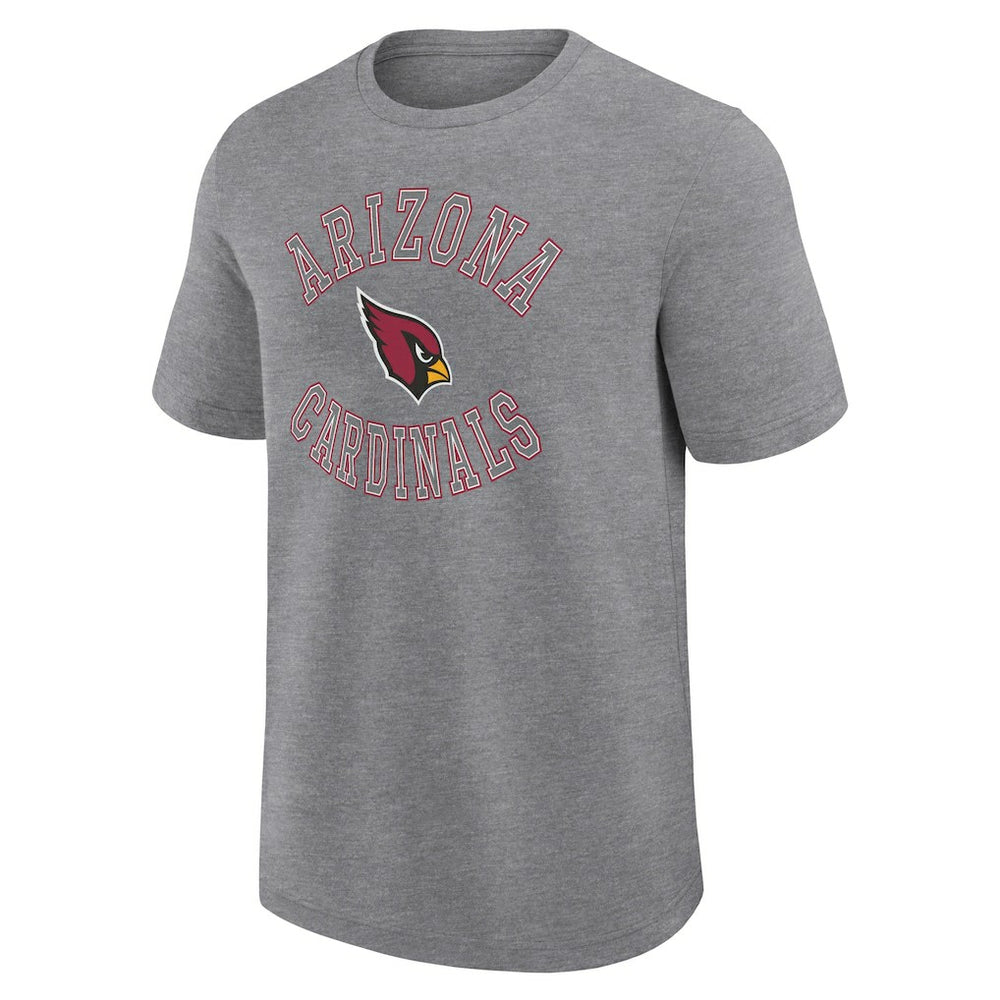 Arizona Cardinals Logo Athletic Success T-Shirt - Heather Gray - NFL